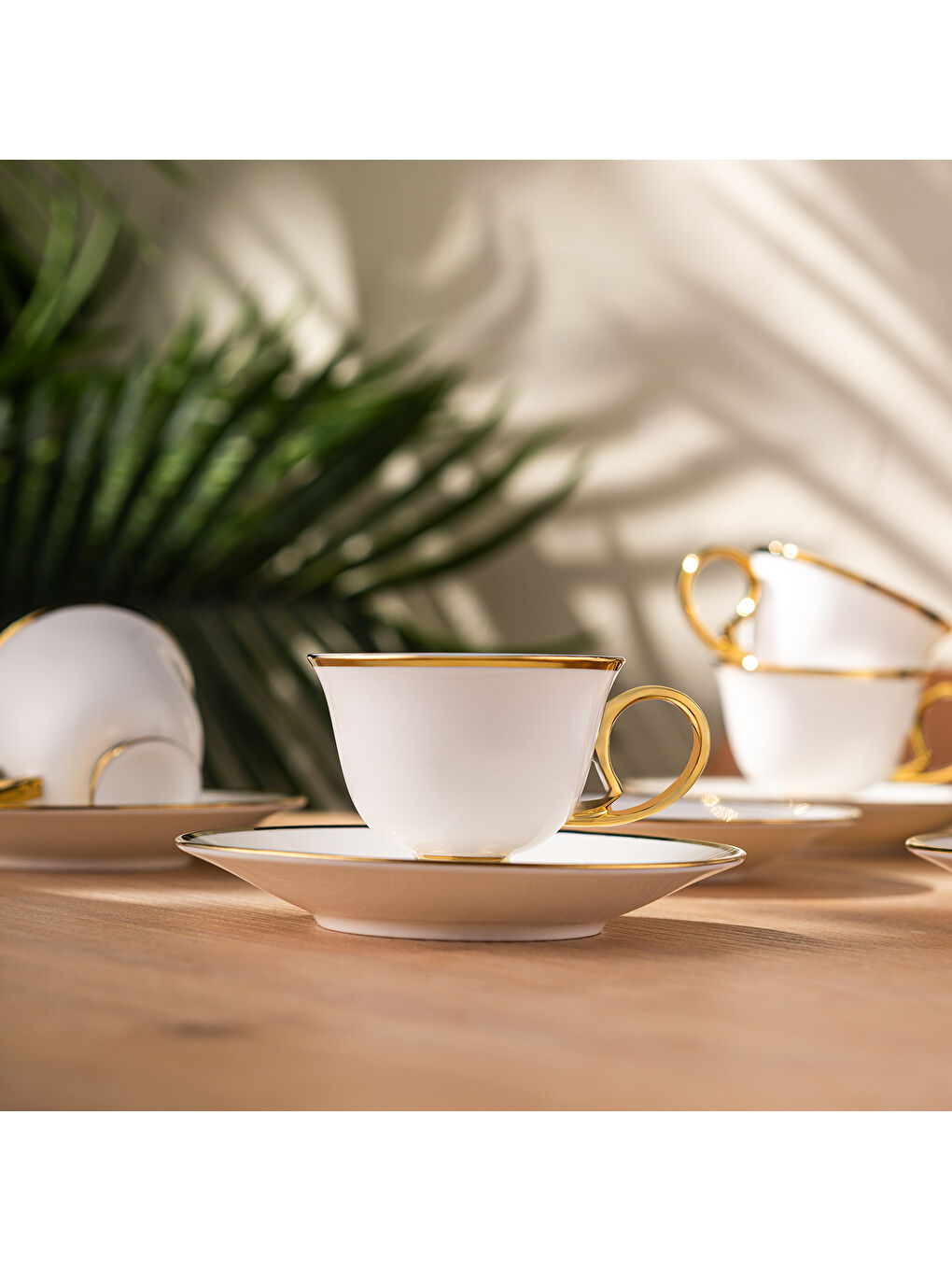 Sarı Rozzental 80 ml 6'lı Kahve Fincan Takımı-10