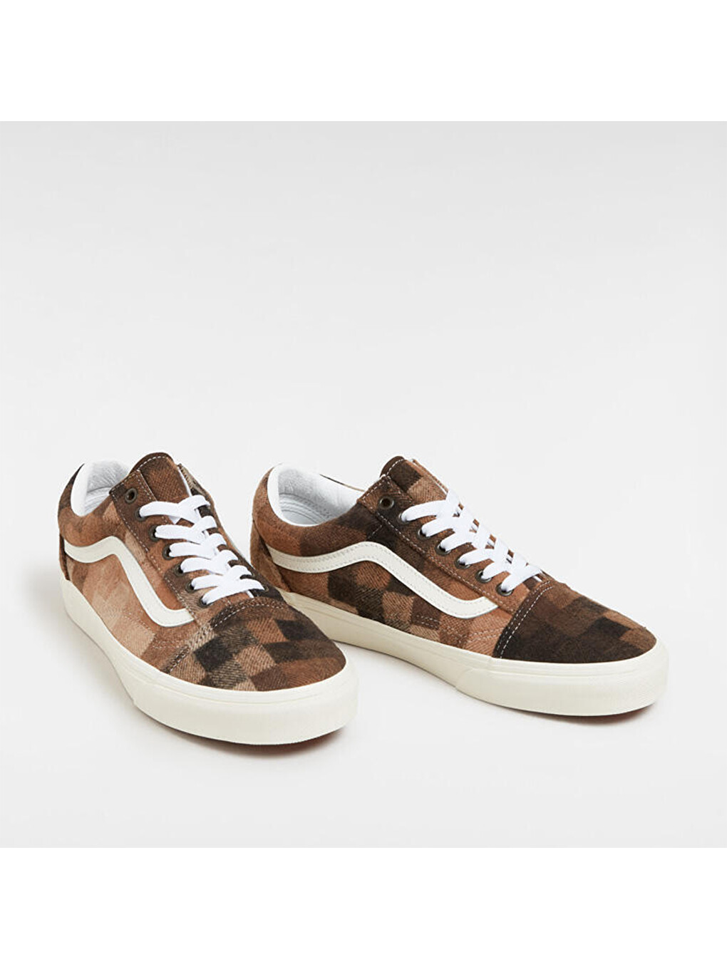 Old Skool Kadın Kahverengi Sneaker-1
