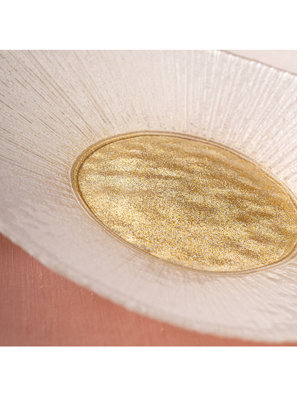 Sarı Golden 6 Kişilik Cam Pasta Seti 21 cm-8