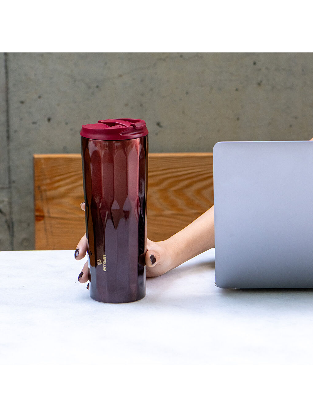 Crystal Termos Bordo 500 ml-8