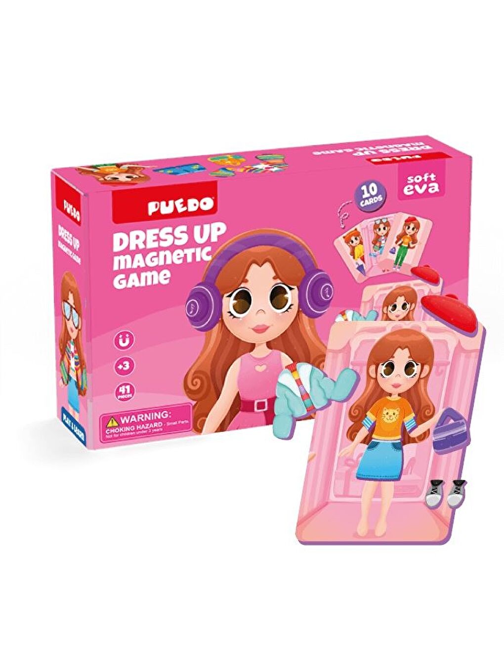 Manyetik Oyun Seti - Dress Up (Mıknatıslı Giydirme Oyunu)