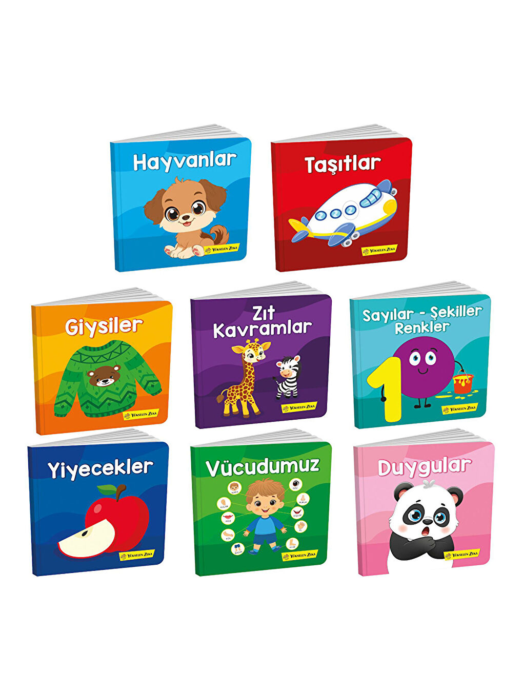 Zeki Bebek Kütüphanesi 8'li Set (6-24 Ay)-2