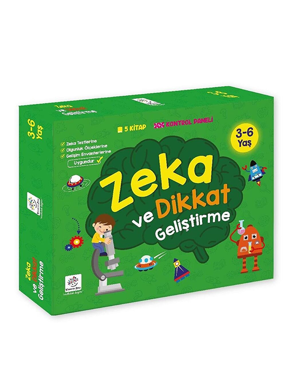 Zeka ve Dikkat Geliştirme Seti (3-6 Yaş)