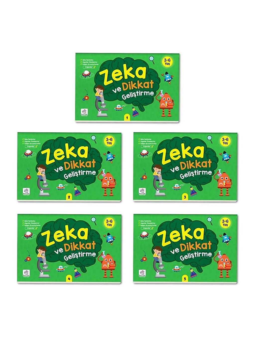 Zeka ve Dikkat Geliştirme Seti (3-6 Yaş)-1