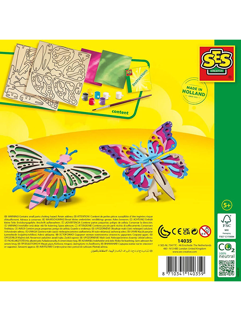 Ahşap Kelebekleri Dekore Edin (Doğadan Esinlenilmiştir)-2