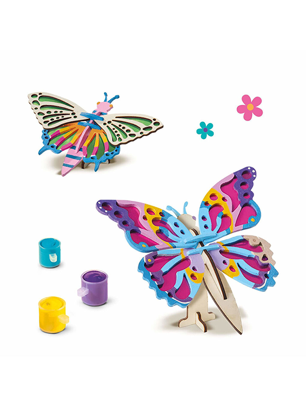 Ahşap Kelebekleri Dekore Edin (Doğadan Esinlenilmiştir)-4