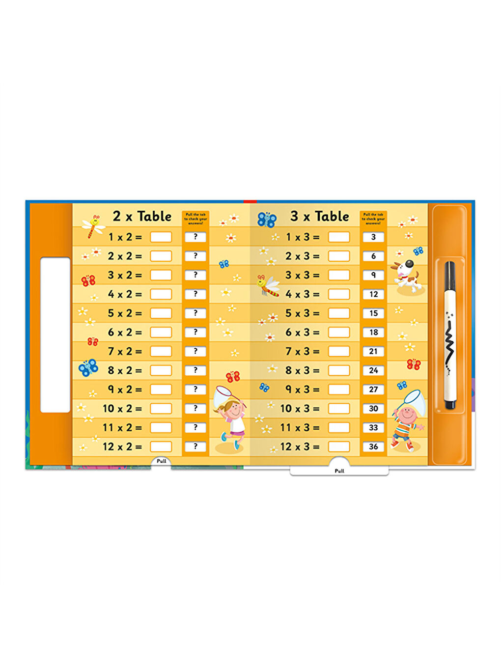 Lets Learn Times Tables - Pull The Tabs-1