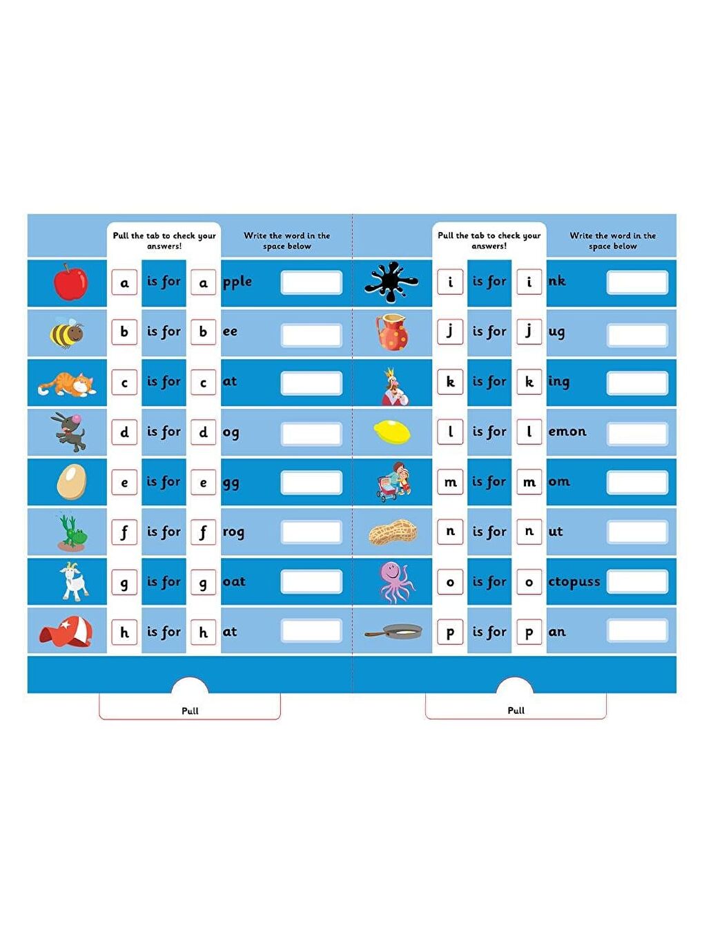 Lets Learn The Alphabet - Pull The Tabs-2
