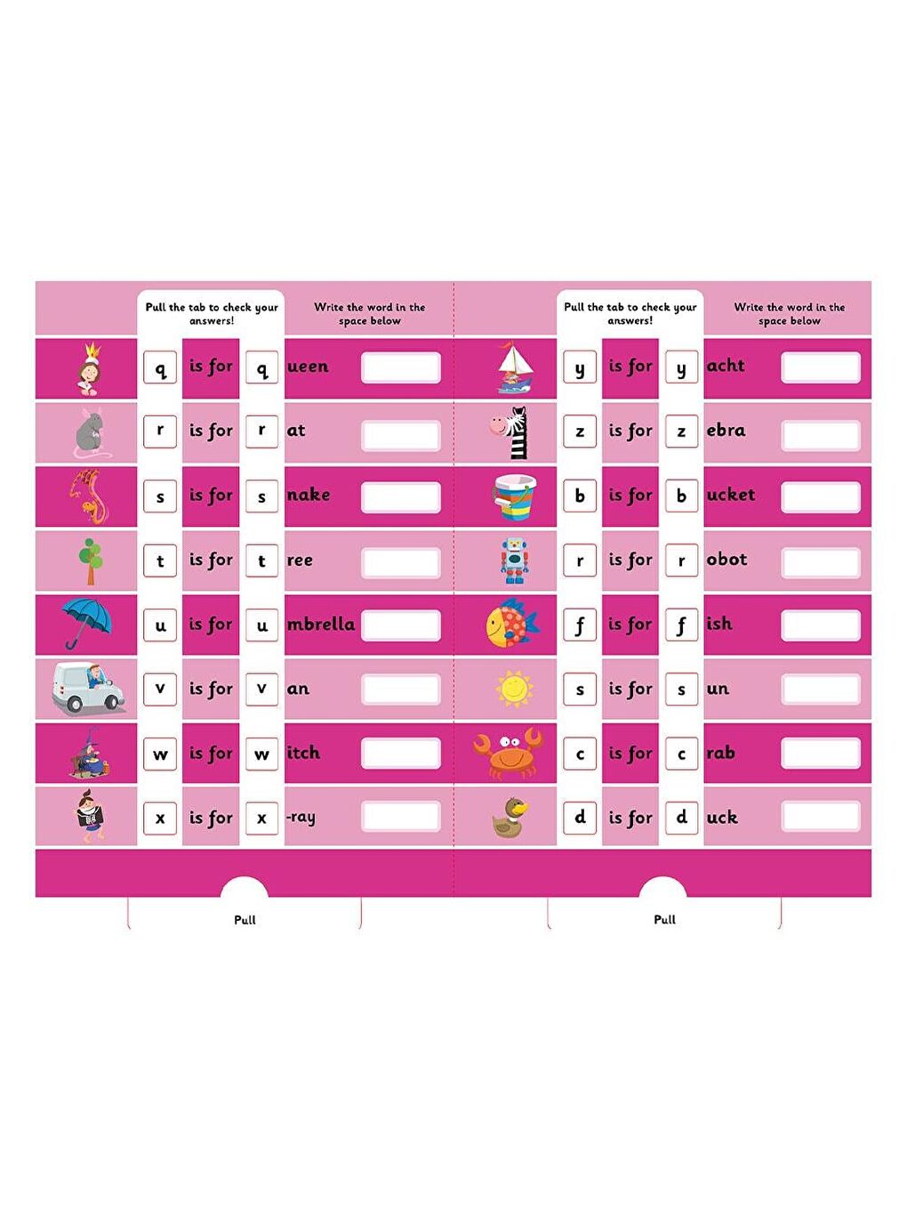 Lets Learn The Alphabet - Pull The Tabs-3