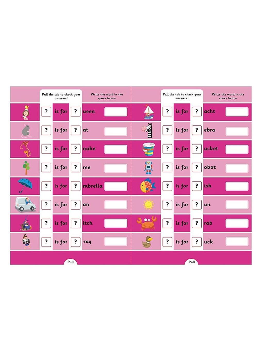Lets Learn The Alphabet - Pull The Tabs-4