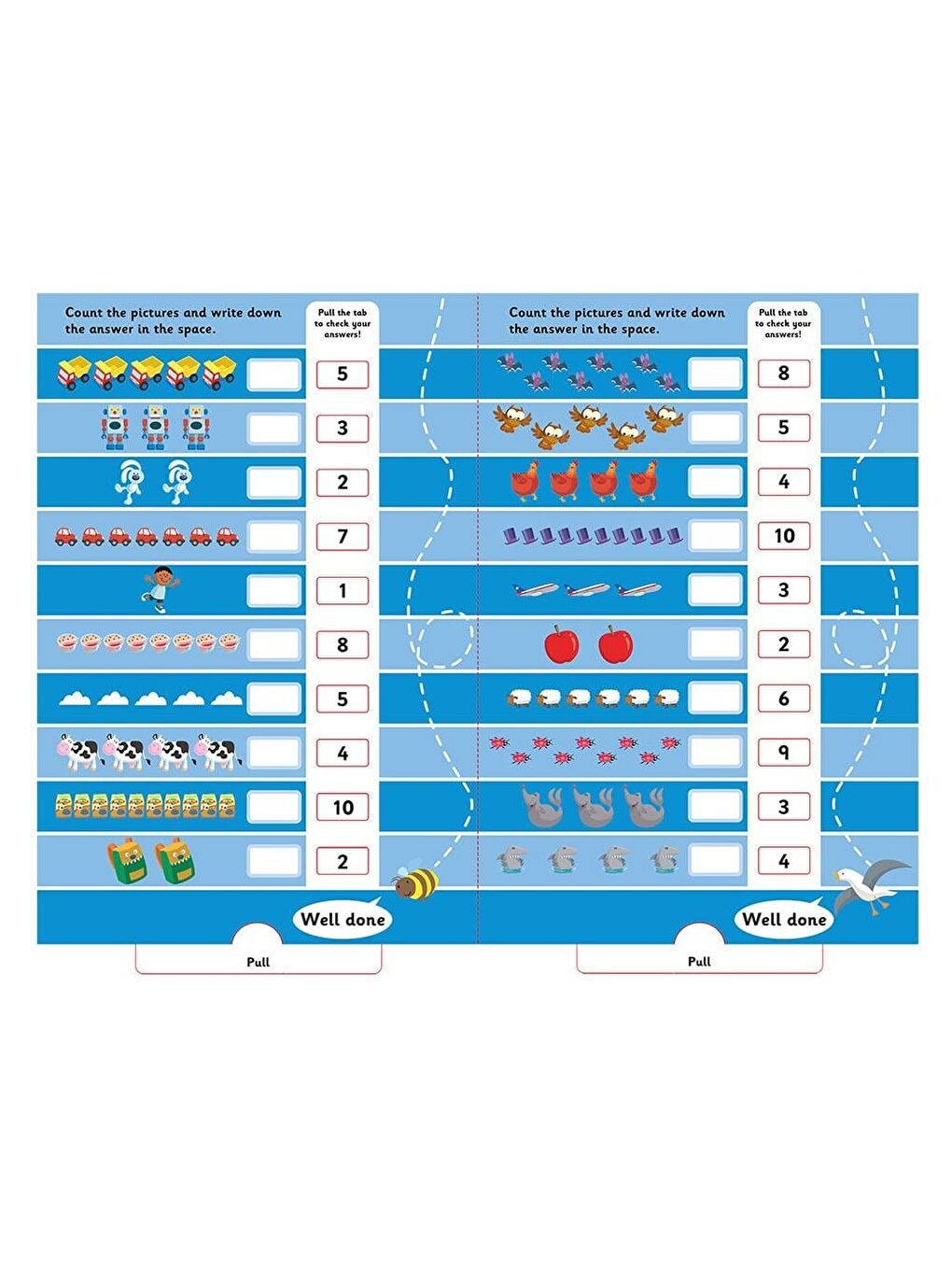 Lets Learn The Math Counting - Pull The Tabs-1