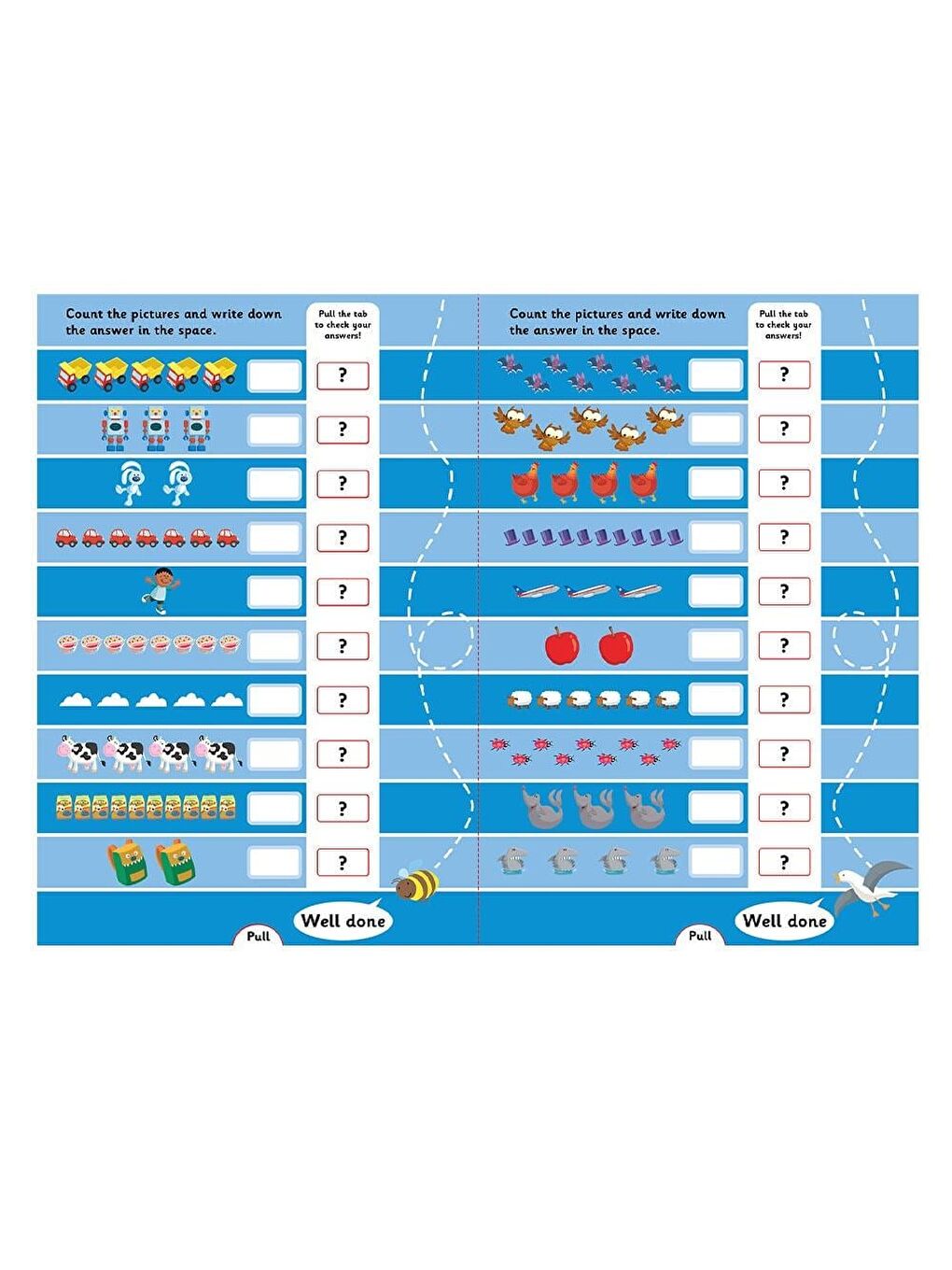 Lets Learn The Math Counting - Pull The Tabs-2