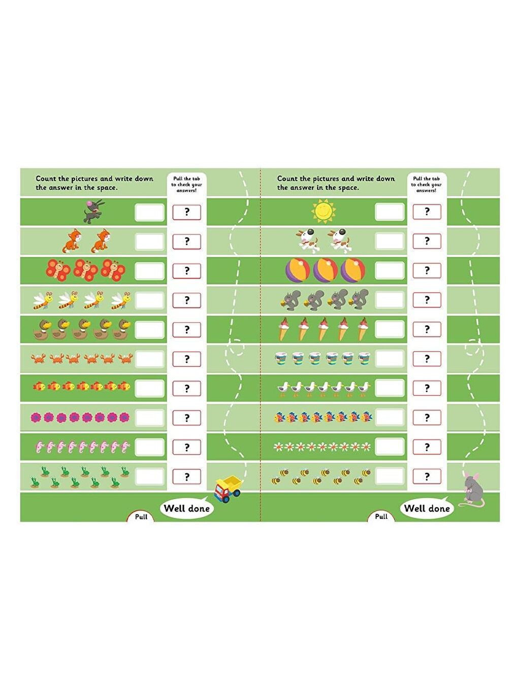 Lets Learn The Math Counting - Pull The Tabs-4