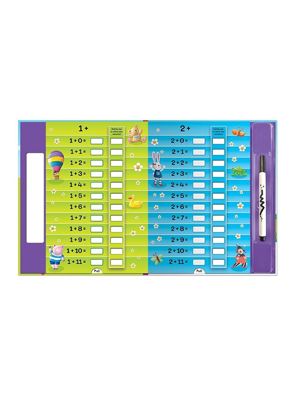 Lets Learn Adding Up - Pull The Tab-1