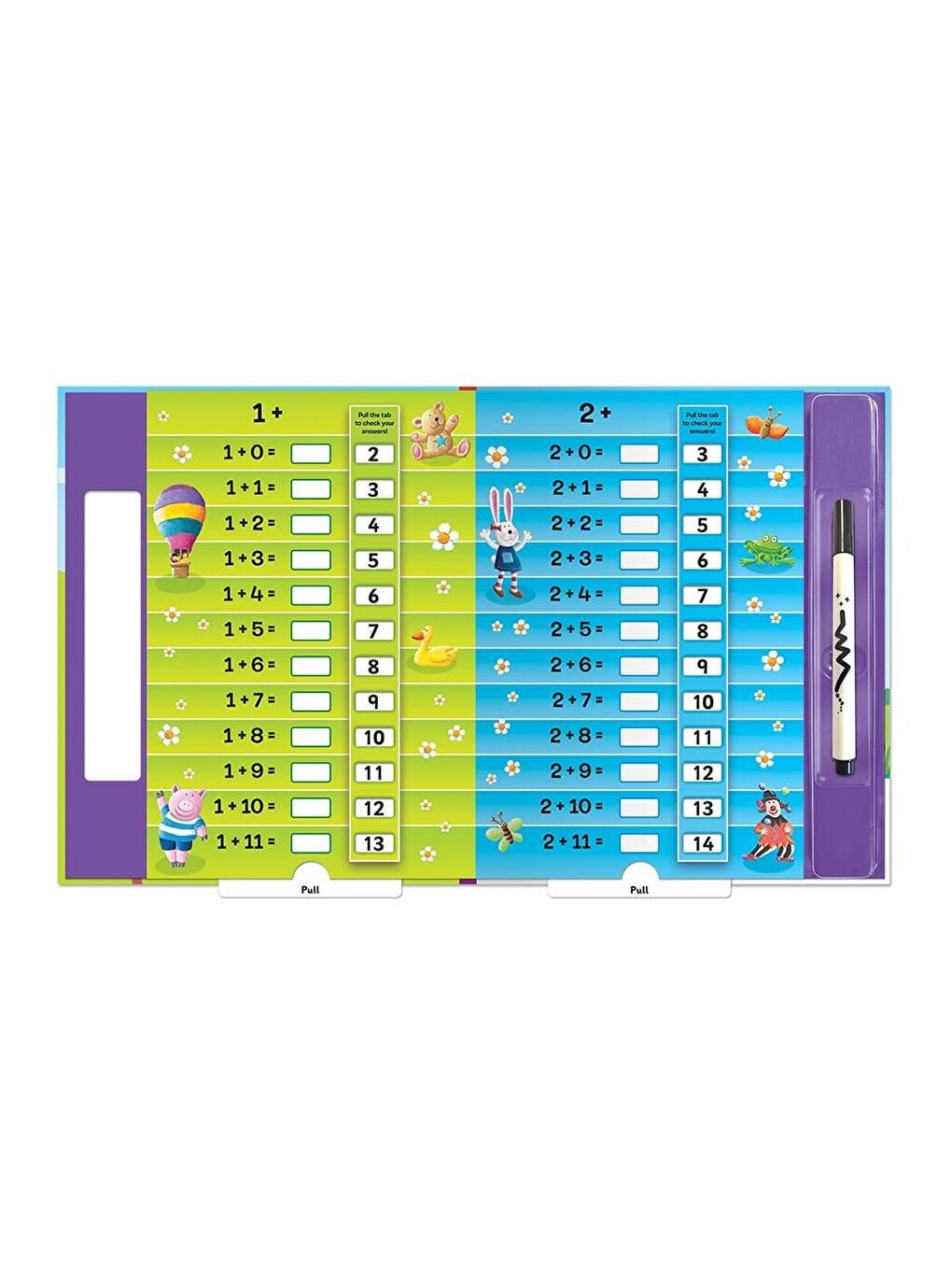 Lets Learn Adding Up - Pull The Tab-2