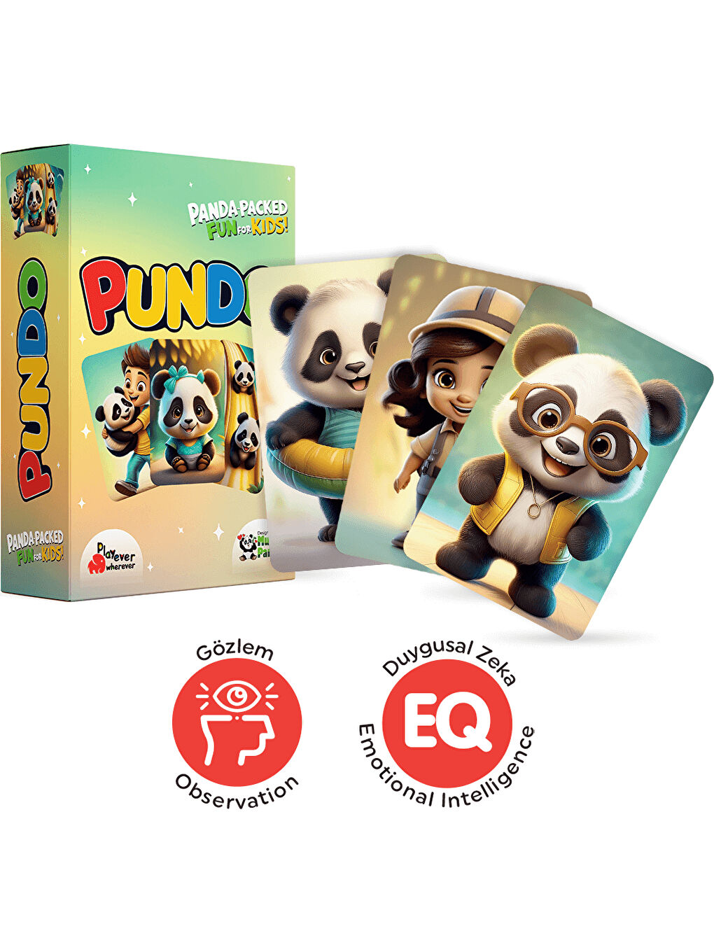 Pundo, Duygusal Zekayı Geliştiren Kart Oyunu (3-5 Yaş)
