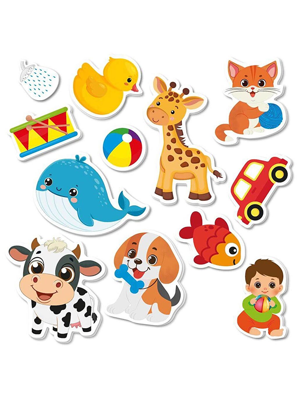 İlk Cırt Cırtlı Keçeli Etkinlik Kitabım (9-18 Ay)-4