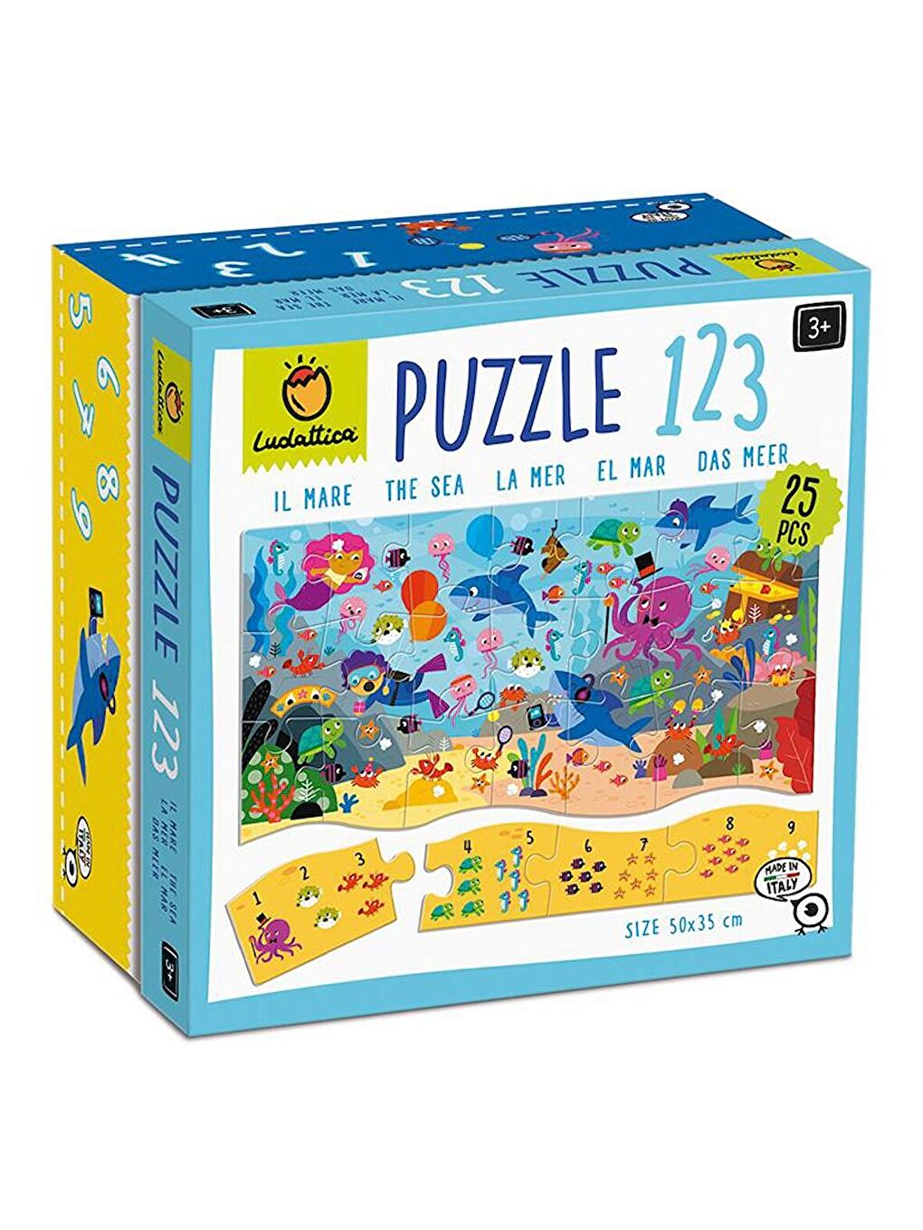 The Sea - Puzzle 123