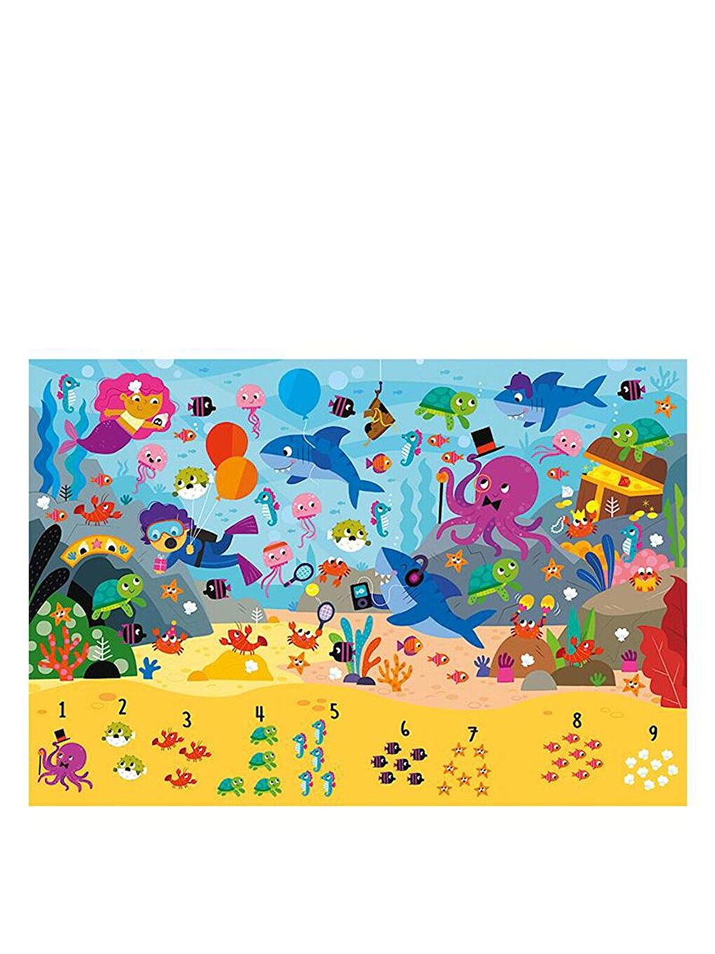 The Sea - Puzzle 123-1