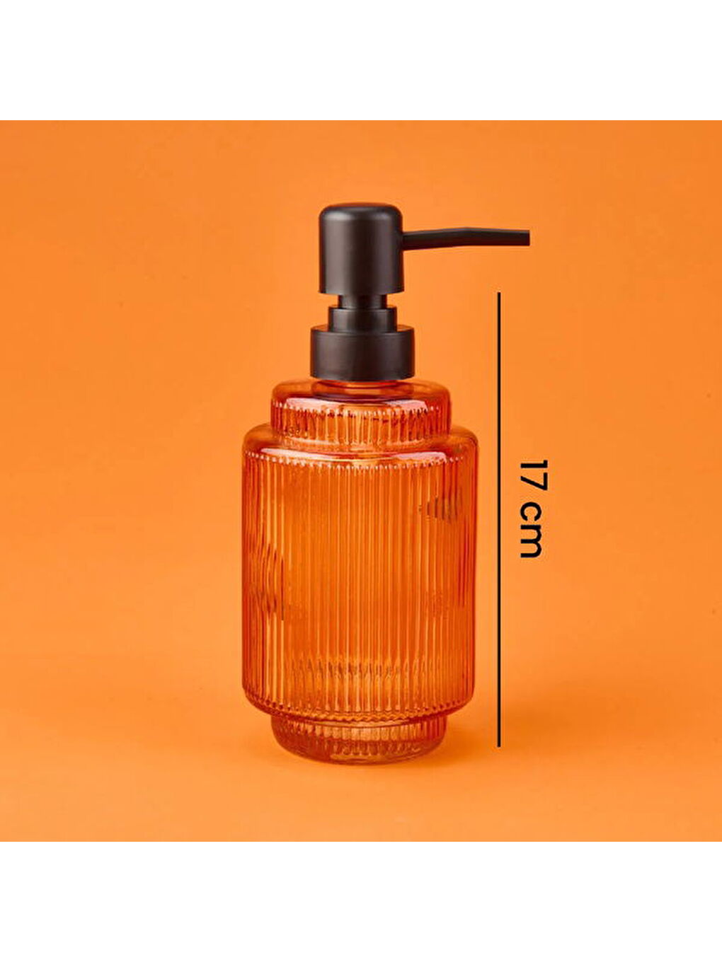 Karışık Çizgili Sıvı Sabunluk - Asorti - 17 cm-5