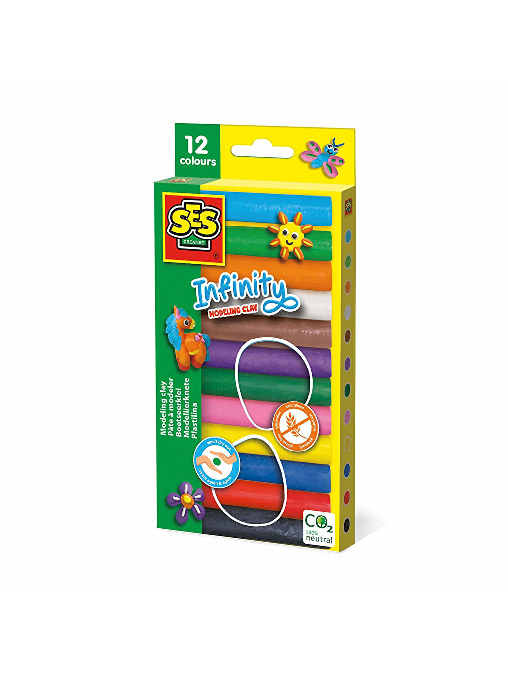 Ses Creative Kurumaz Sonsuzluk Modelleme Kili (12x15gr)