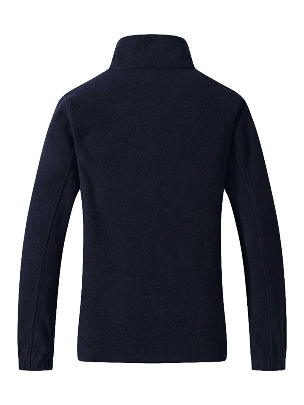 Lacivert Unisex Renkli Tam  Polar Outdoor Polar Fermuarlı Sweatshirt Tactical Polar-1