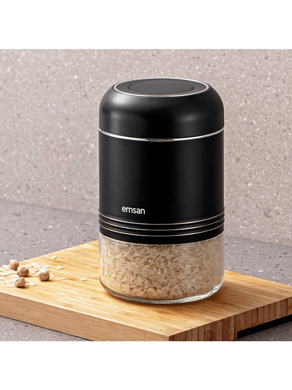 Moko Saklama Kavanozu 650 ml Siyah-6