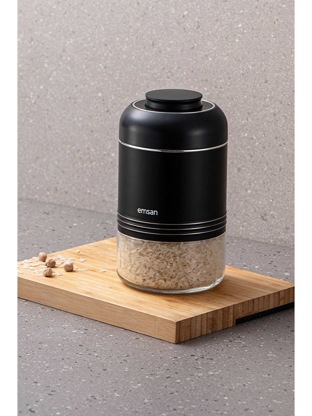 Moko Saklama Kavanozu 650 ml Siyah-8