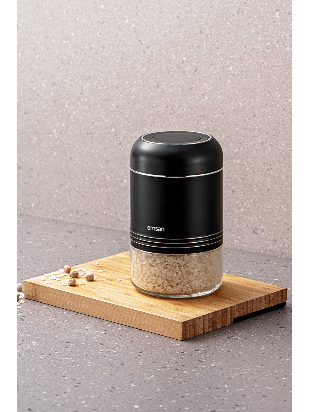 Moko Saklama Kavanozu 650 ml Siyah-1