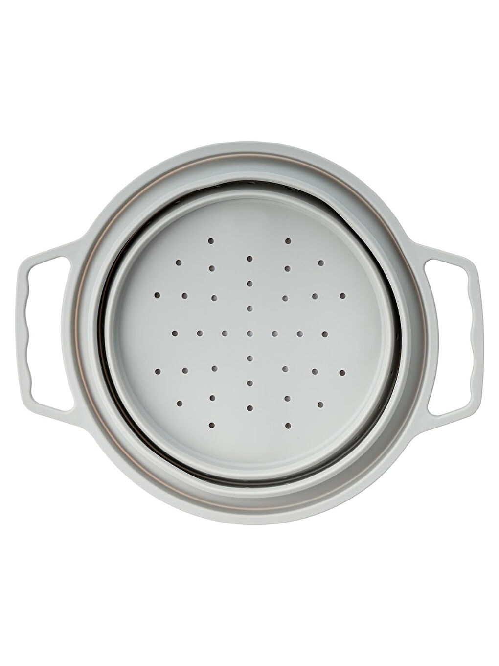 Gri Soft Katlanabilir Büyük Süzgeç-8