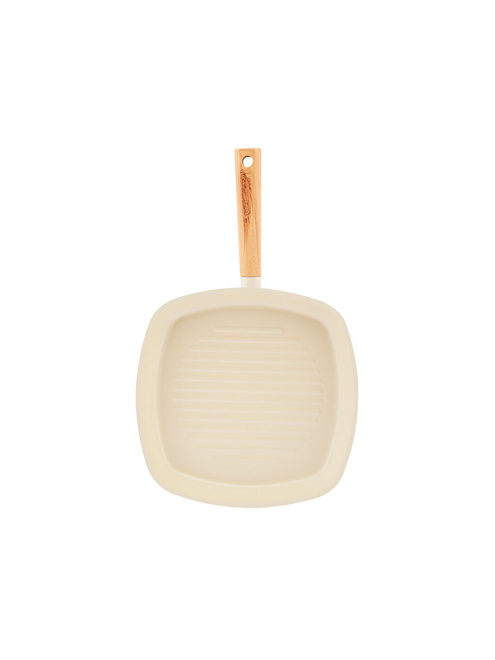 Bej Swiss Crystal Kare Tava 28 cm-5