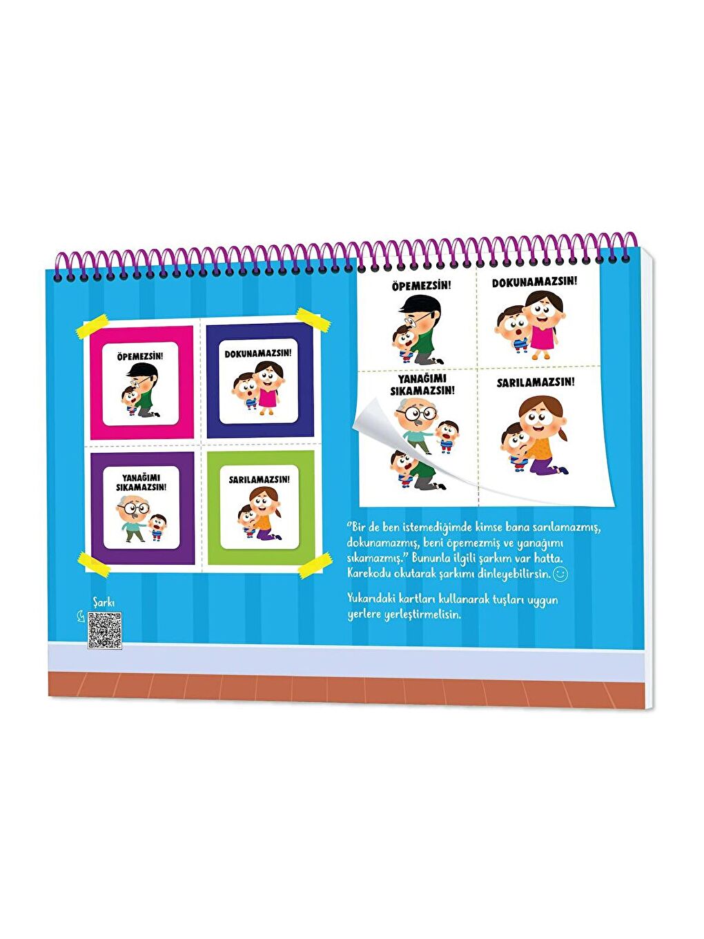 Cırt Cırtlı Şarkılı Mahremiyet Eğitimi Kitabım Hüso-1