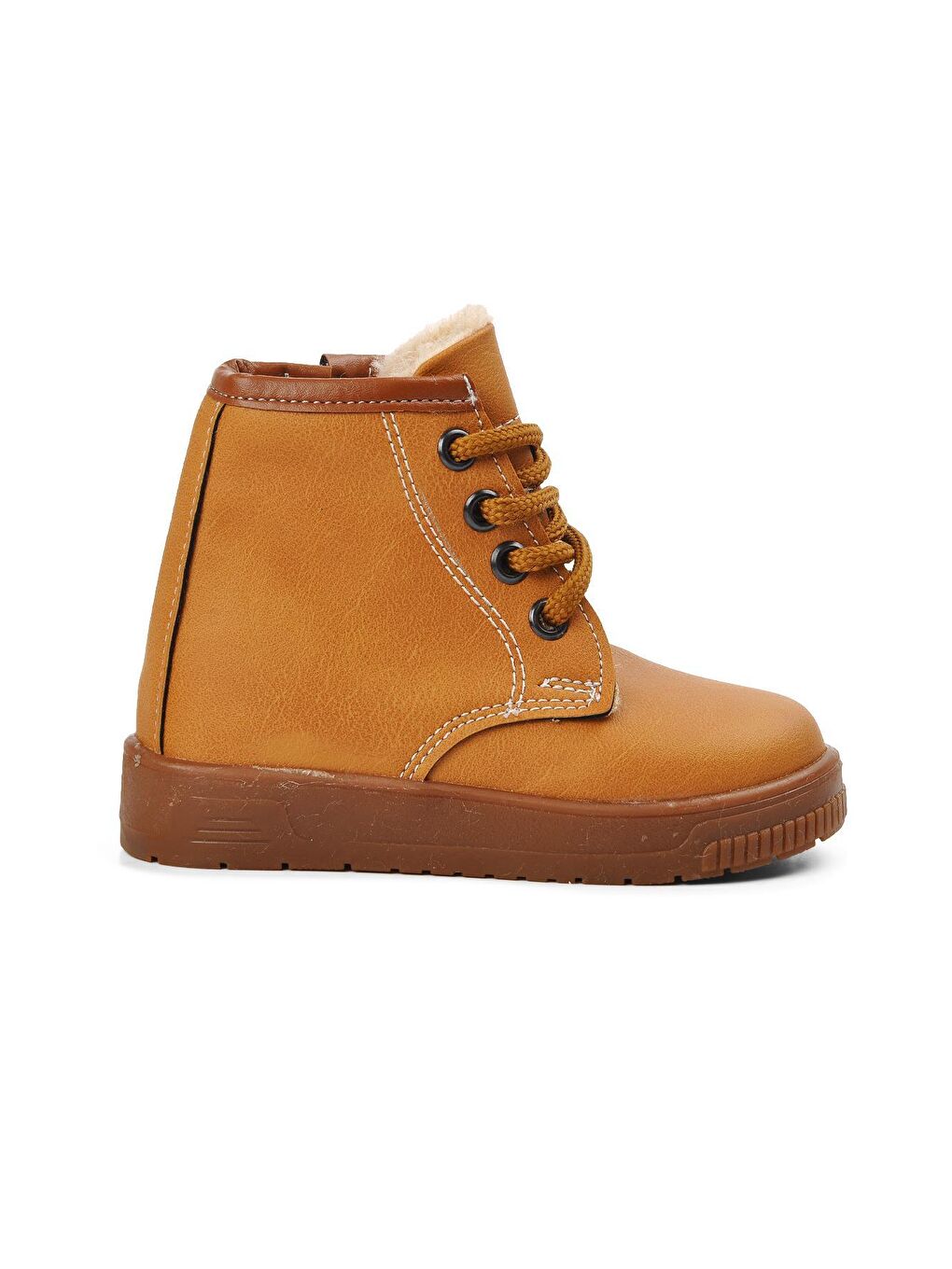Kahverengi Arz 2301006-P Taba Kürklü Çocuk Bot