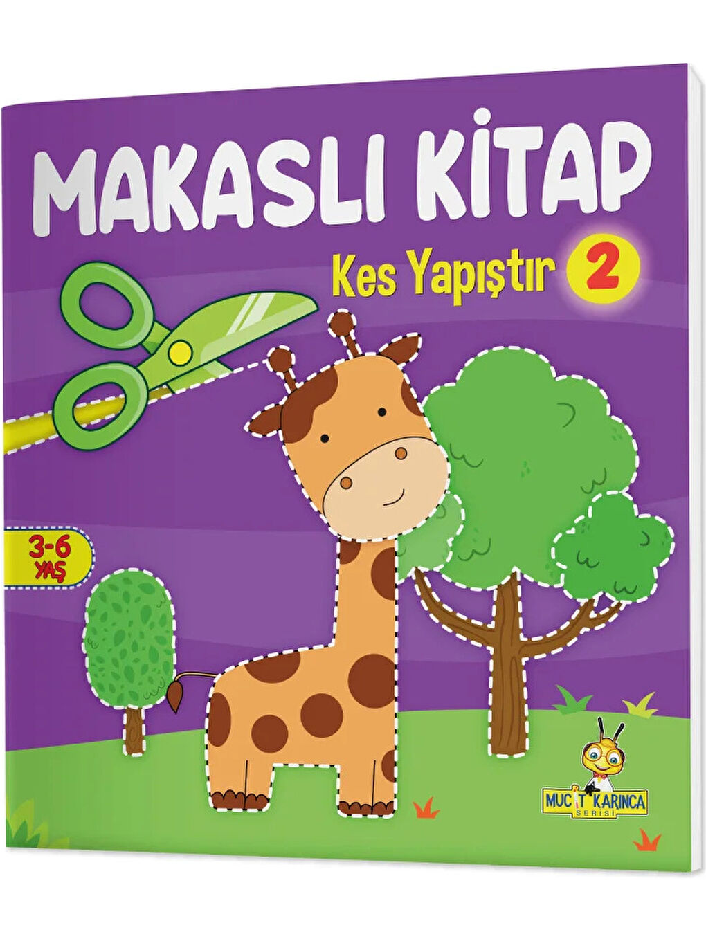 Kes Yapıştır - Makaslı Kitap Seti (Makas Hediyeli) (3-6 Yaş)-2