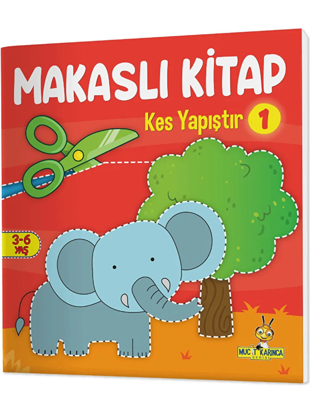 Kes Yapıştır - Makaslı Kitap Seti (Makas Hediyeli) (3-6 Yaş)-3