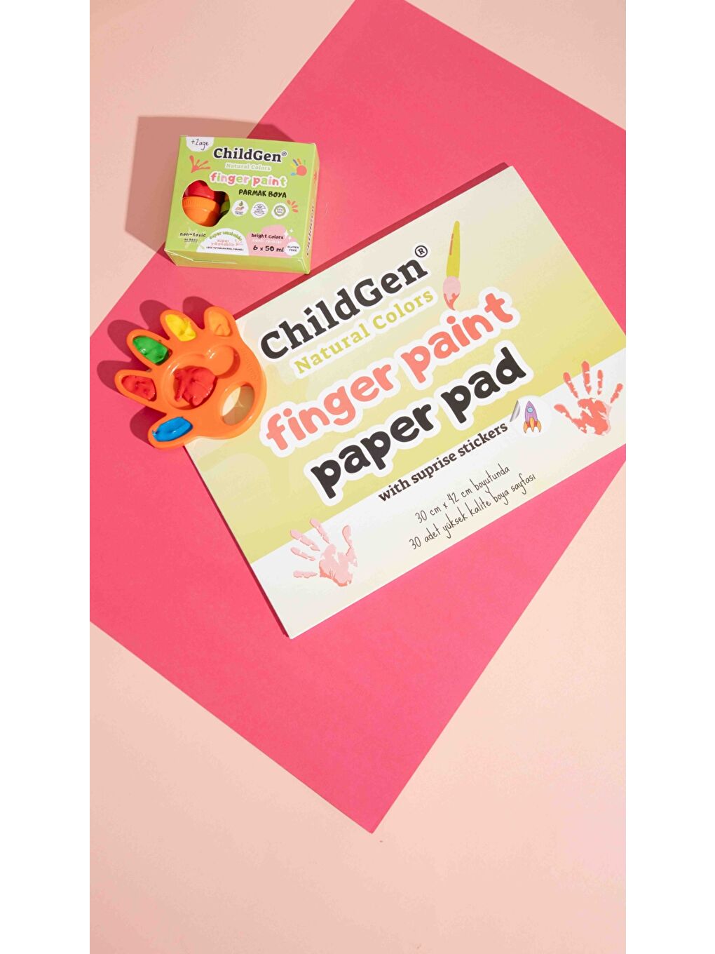 Parmak Boya Paleti-1