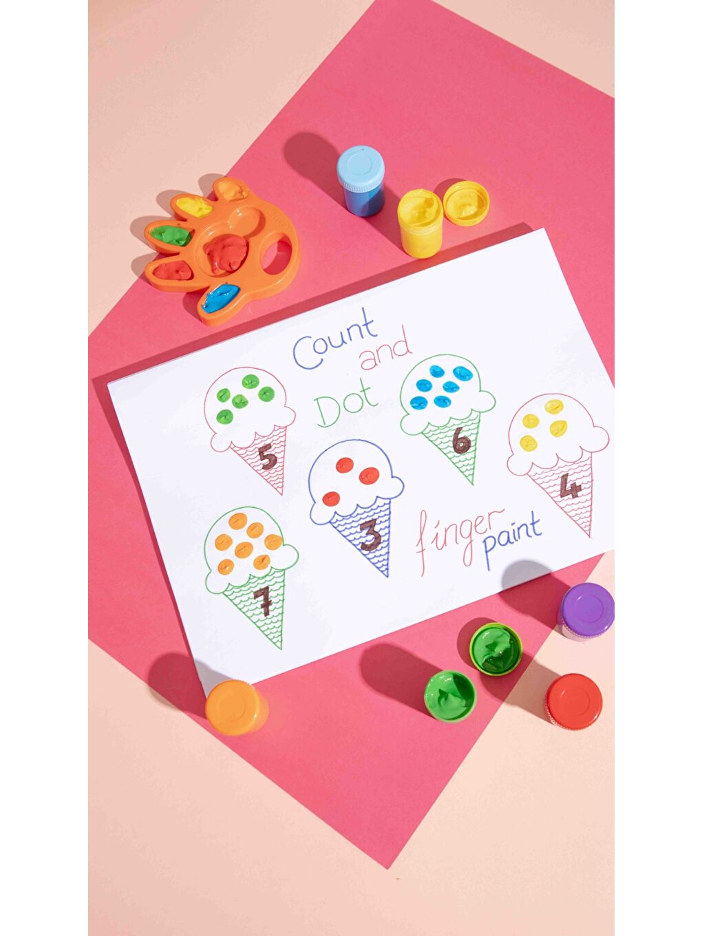 Parmak Boya Paleti-4