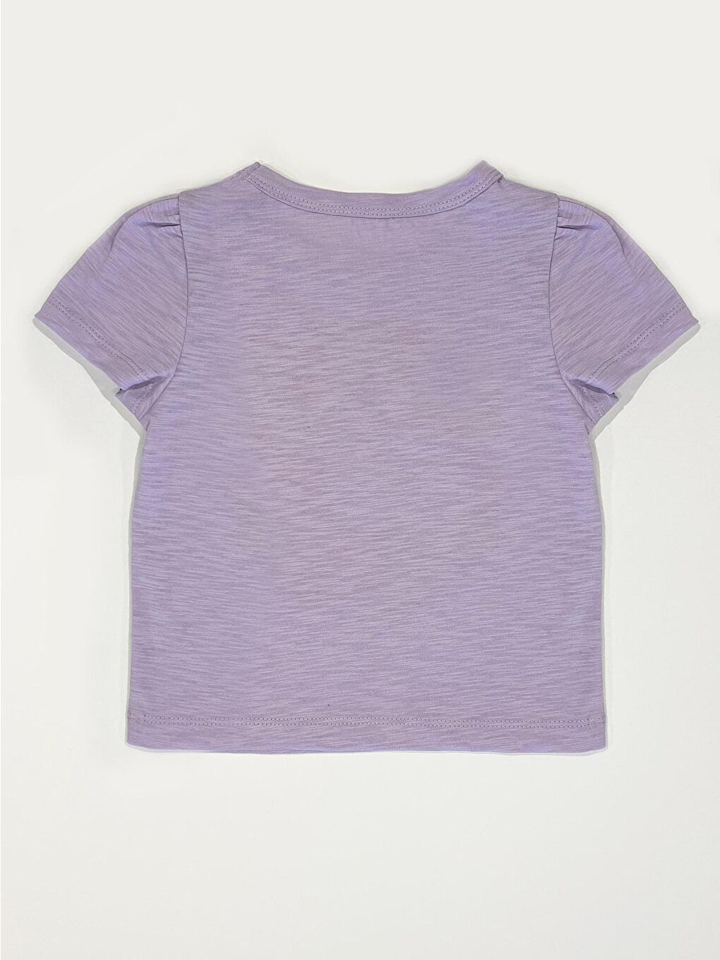 Lila Kız Çocuk Tişört-1