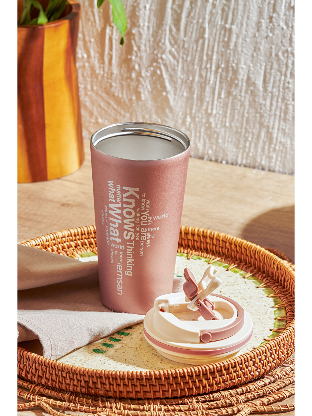 Smart Pembe Termos 500 ml-8