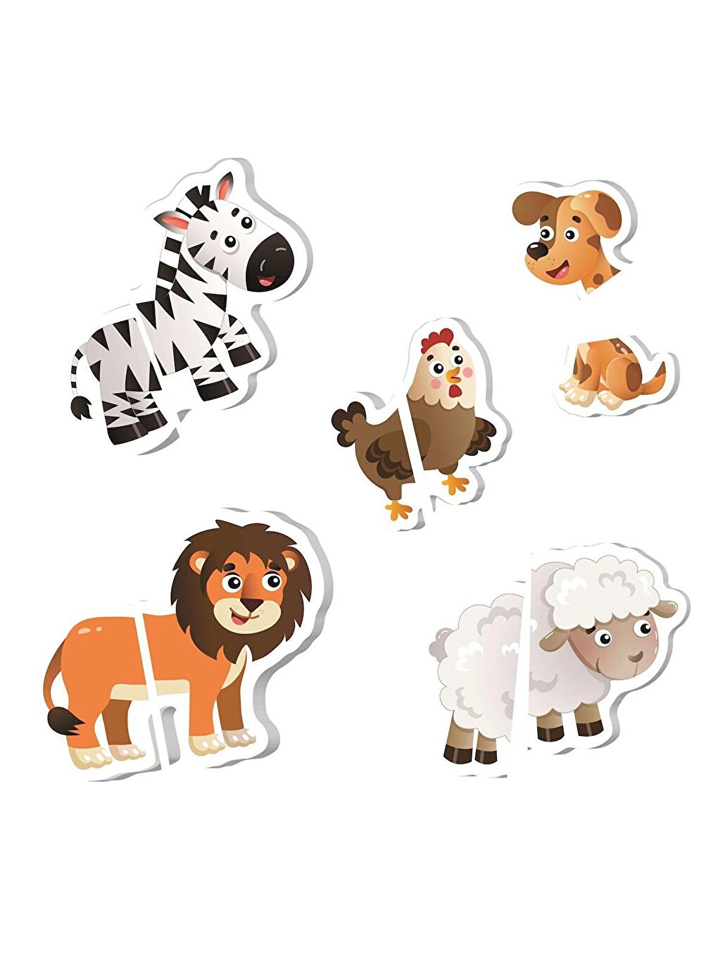 Yükselen Zeka İlk Magnet Puzzle Bebek (12-36 Ay) - 1