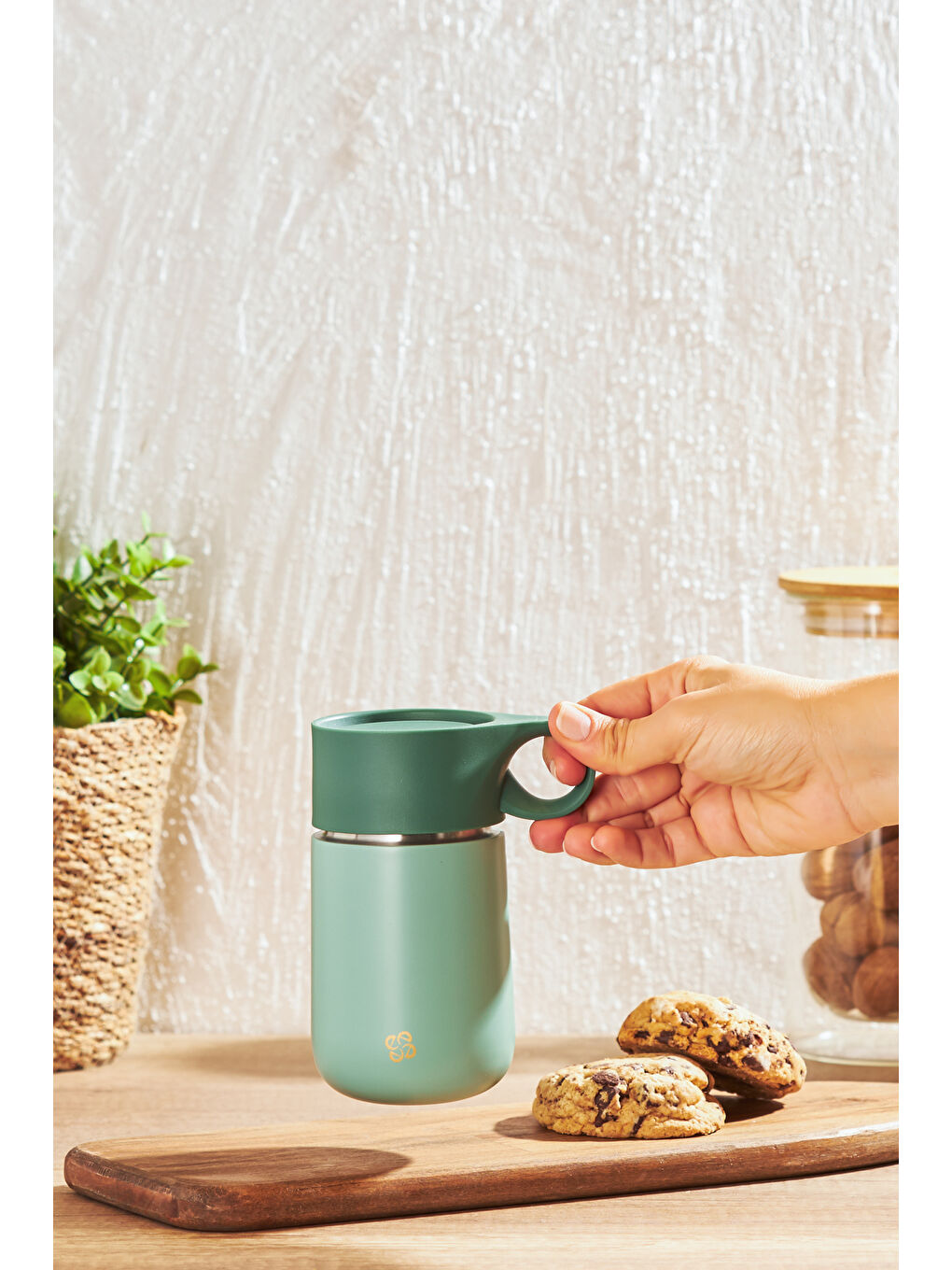 Smart Yeşil El Termosu 300 ml-5