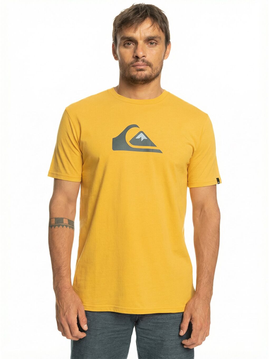 Complogo Erkek Sarı Tişört