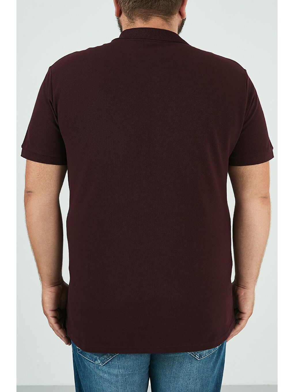 Buratti Bordo % 100 Pamuk Düğmeli Polo T Shirt 59021271 - 3