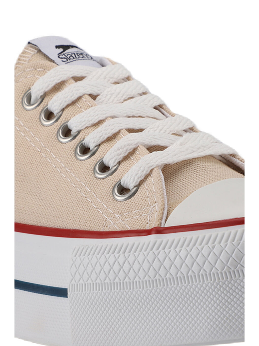 SLAZENGER SUPER I Sneaker Kadın Ayakkabı Bej - 3