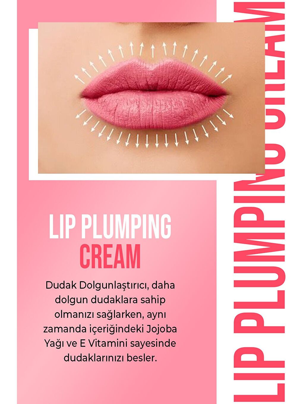 Lip Plumping Cream Summer Pink | Dudak Dolgunlaştırıcı Krem 5 ML-1