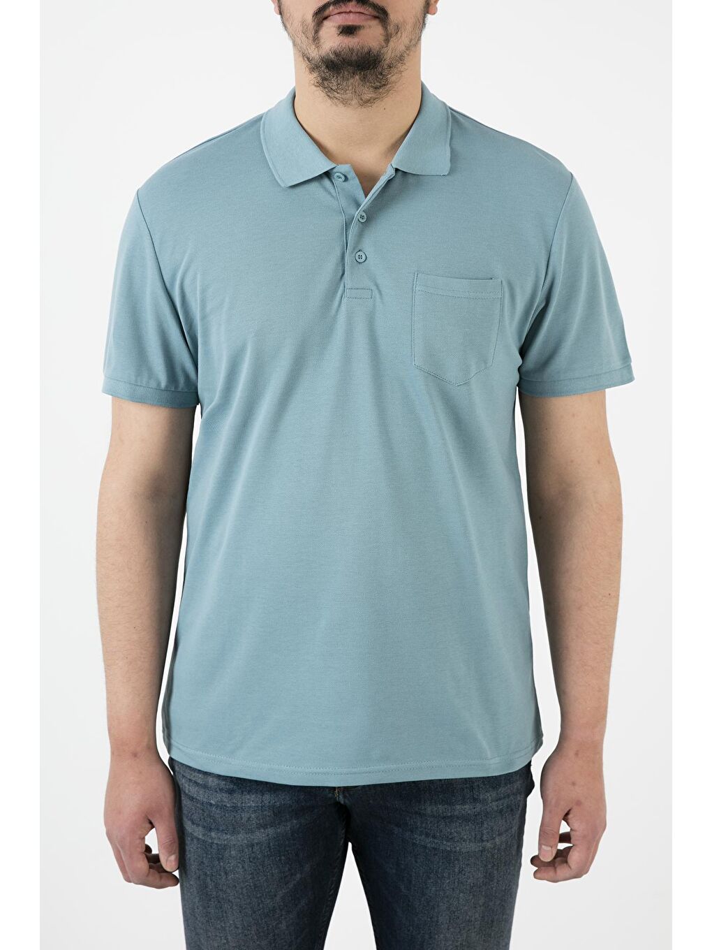İndigo % 100 Pamuk Düğmeli Polo Tişört 59021271