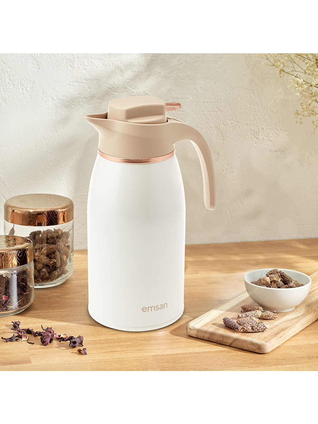 Gama Beyaz Termos 2 L-6