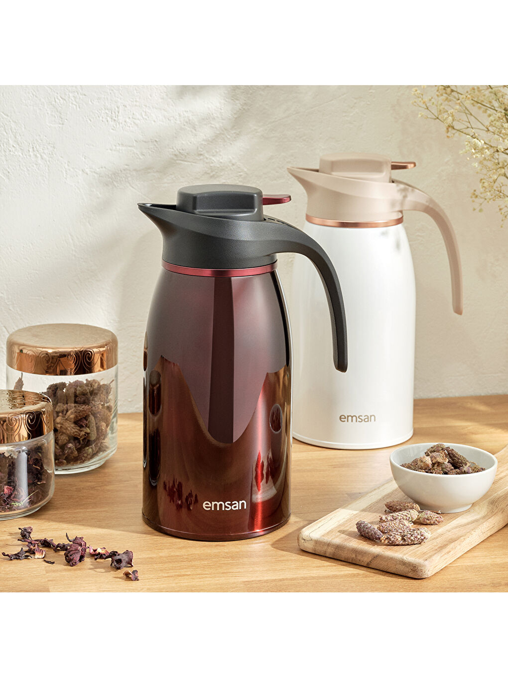 Gama Beyaz Termos 2 L-8