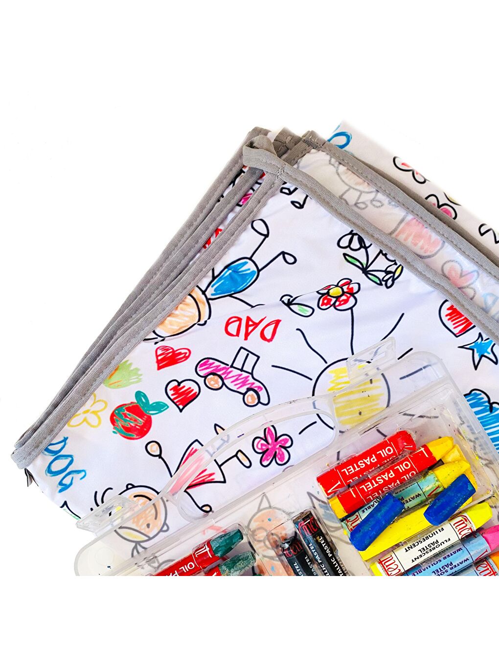 145x300cm, Family, Su Geçirmez, Yer/Masa Örtüsü, Aktivite, Yemek ve Oyun için Çok Amaçlı Örtü-6