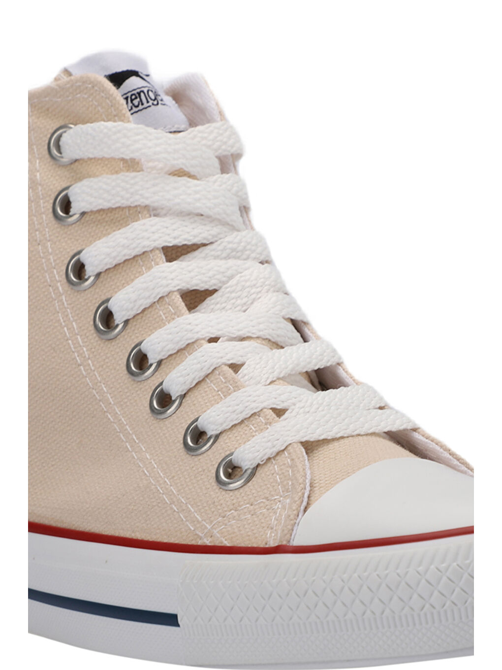 SCHOOL Sneaker Kadın Ayakkabı Bej-3